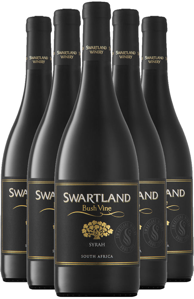 Swartland Winery Bush Vine Syrah 6 Bottle Case