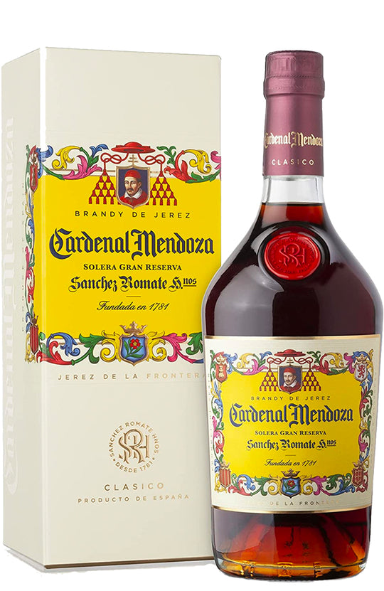 Sánchez Romate Cardenal Mendoza Solera Gran Reserva Brandy de Jerez
