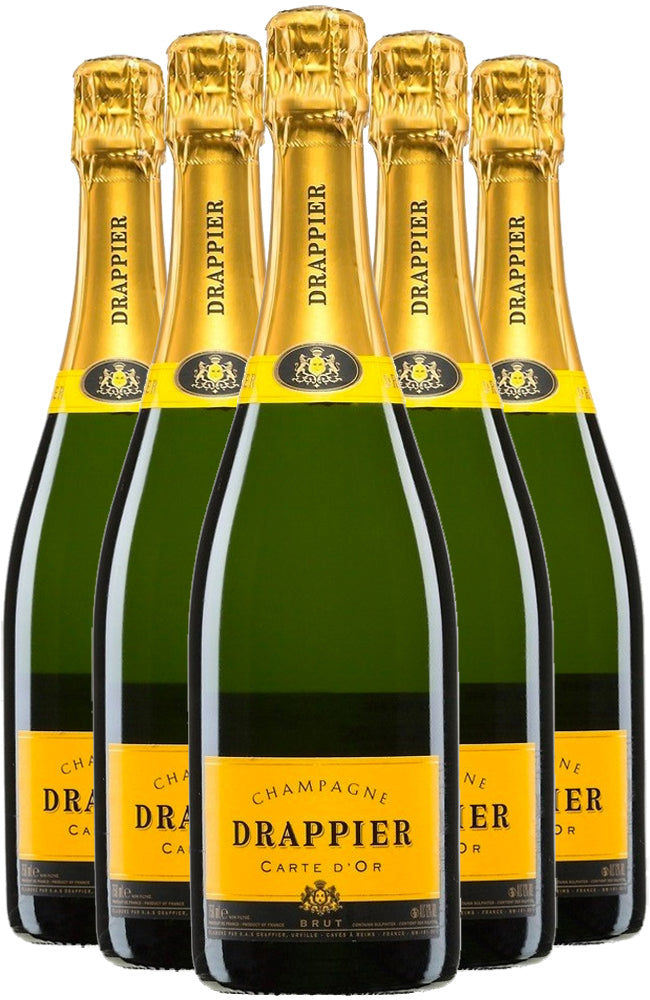 Champagne Drappier Carte d'Or Brut NV 6 Bottle Case