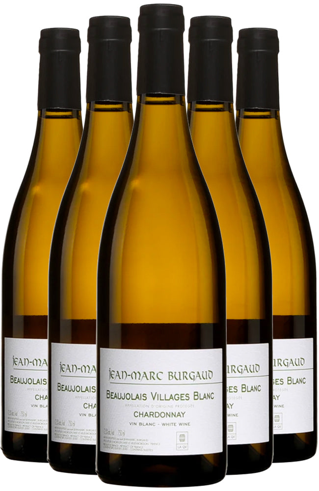 Jean-Marc Burgaud Beaujolais Villages Blanc Chardonnay 6 Bottle Case