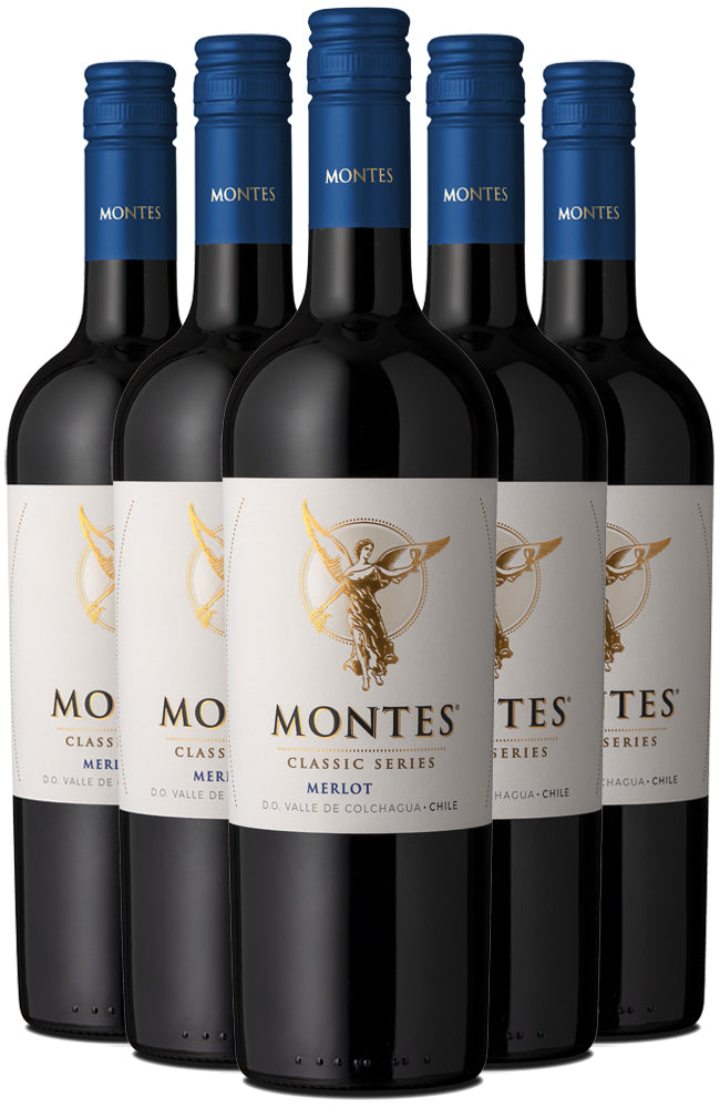 Montes Classic Series Merlot 6 Bottle Case