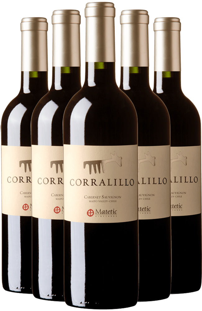 Matetic Vineyards Corralillo Cabernet Sauvignon 6 Bottle Case