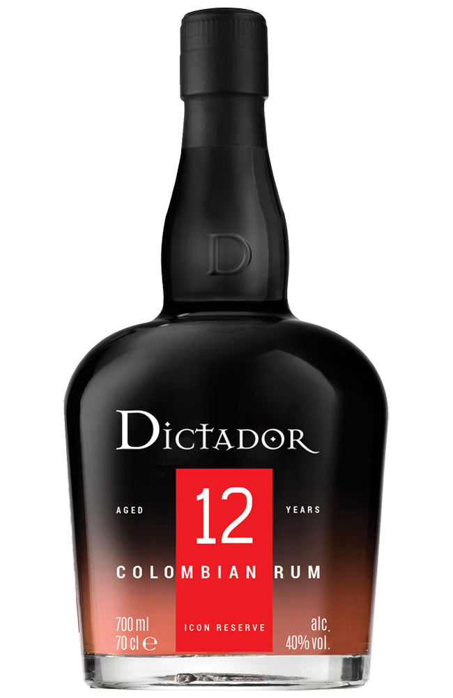 Dictador 12 Year Old Colombian Rum Icon Reserve Bottle