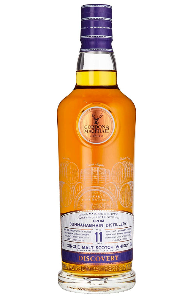 Gordon & MacPhail Discovery Bunnahabhain 11 Year Old Single Islay Malt Scotch Whisky Bottle