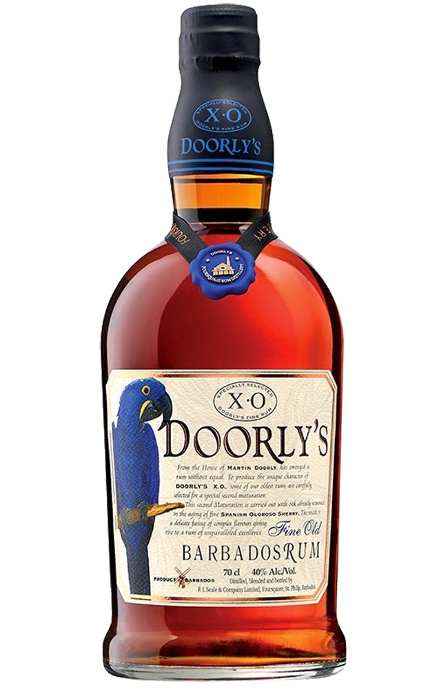 Doorly's X.O. Fine Old Barbados Rum Bottle