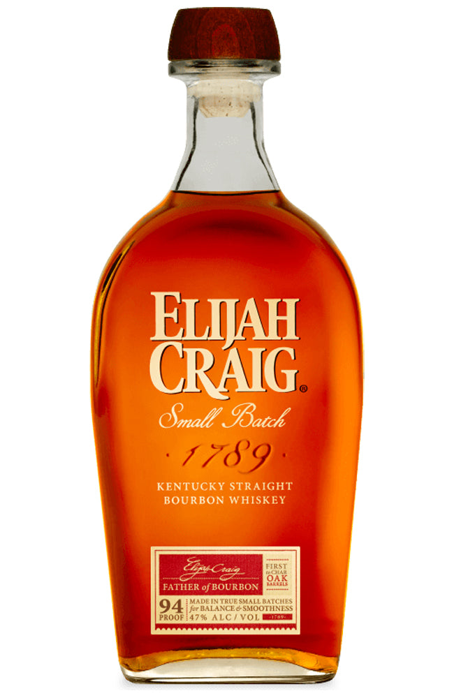Elijah Craig Small Batch Kentucky Straight Bourbon Whiskey Bottle