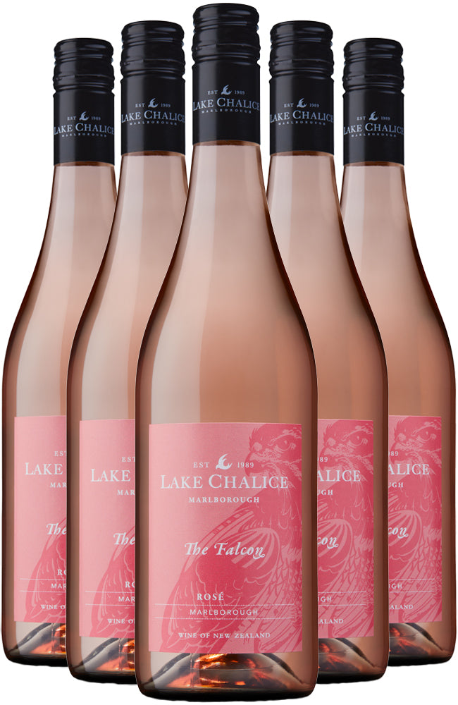 Lake Chalice 'The Falcon' Marlborough Rosé Wine 6 Bottle Case