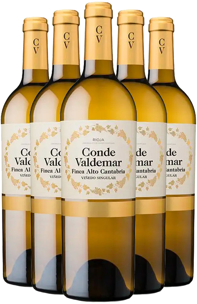 Conde Valdemar Rioja Blanco Finca Alto Cantabria 6 Bottle Case