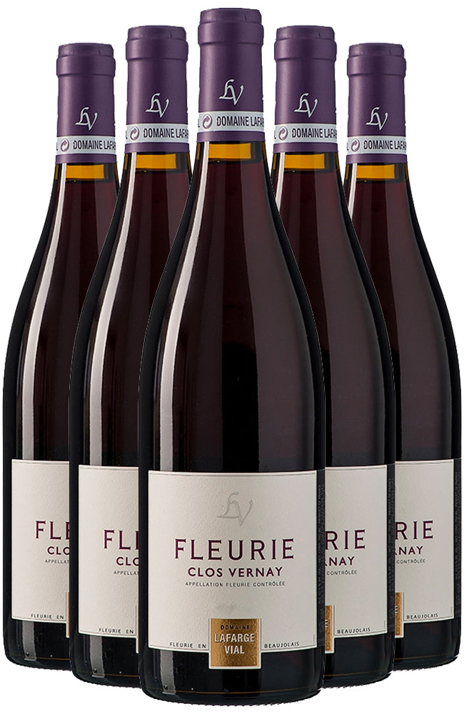 Domaine Lafarge Vial Fleurie Clos Vernay 6 Bottle Case