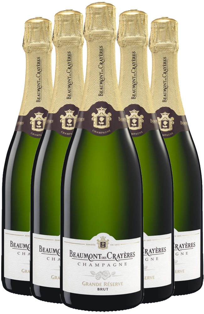 Champagne Beaumont des Craères Grande Réserve Brut NV 6 Bottle Case