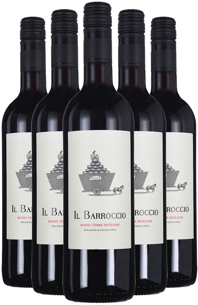 Il Barroccio IGT Rosso Terre Siciliane 6 Bottle Case