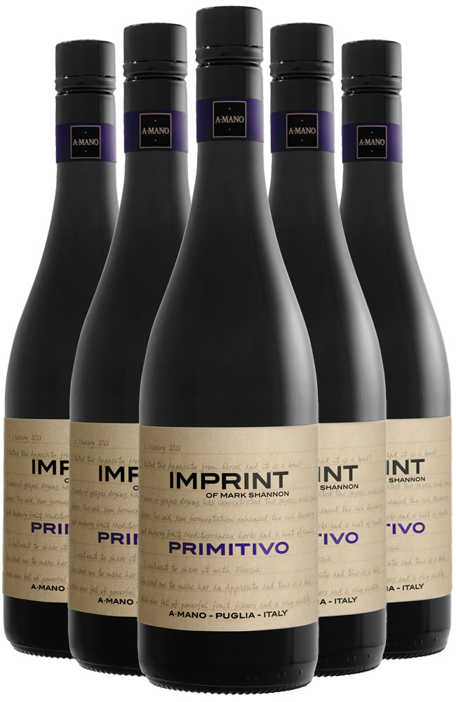 A Mano Imprint Primitivo Appassito 6 Bottle Case