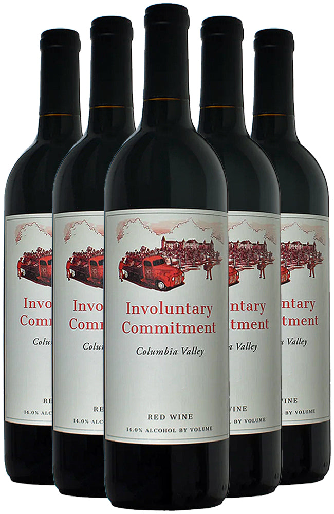 Involuntary Commitment Columbia Valley Red Wine 6 Bottle Case