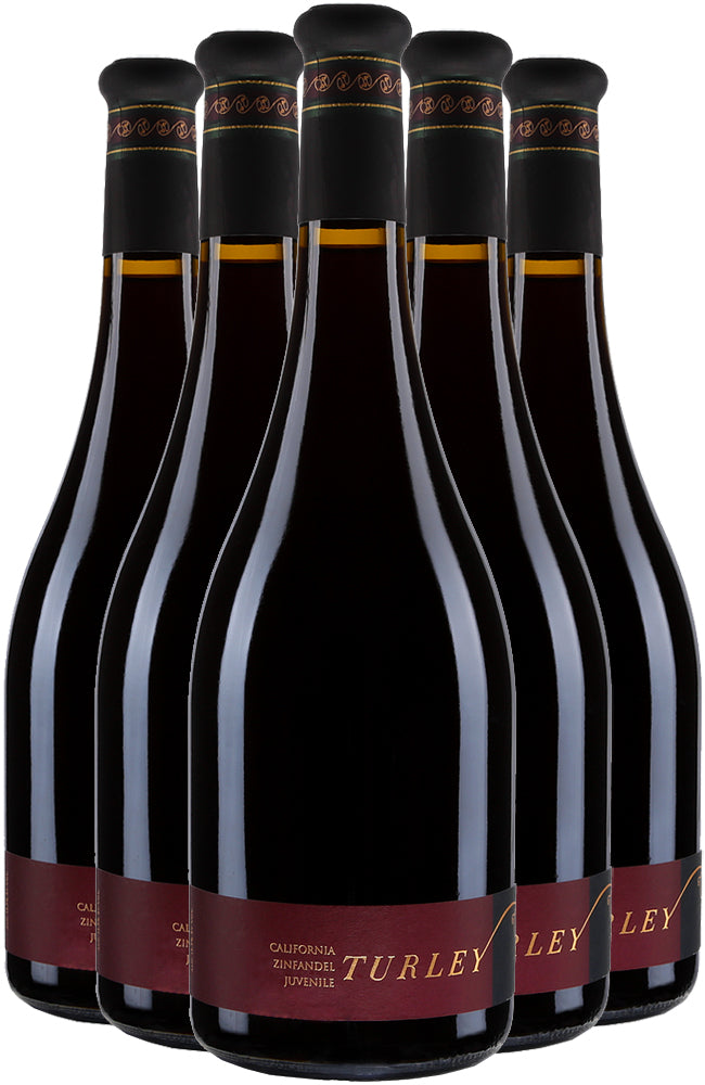 Turley Wine Cellars Juvenile Zinfandel 6 Bottle Case