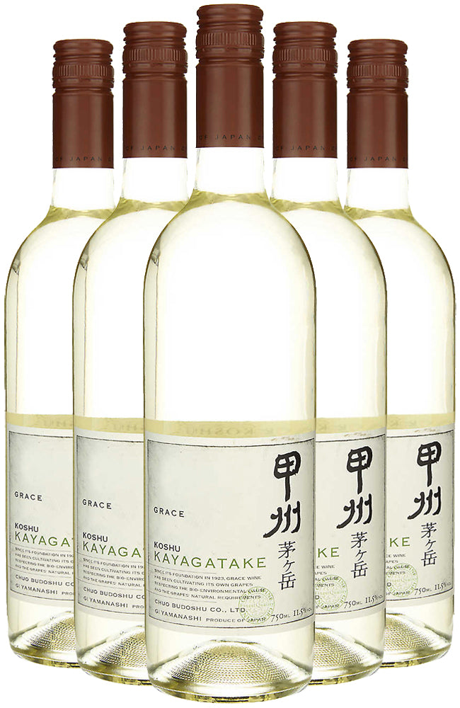 Grace Wine Koshu Kayagatake 6 Bottle Case