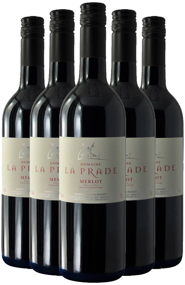 Domaine La Prade Merlot IGP Côtes de Thongue 6 Bottle Case