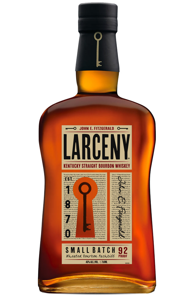 Larceny Small Batch Kentucky Straight Bourbon Whiskey Bottle