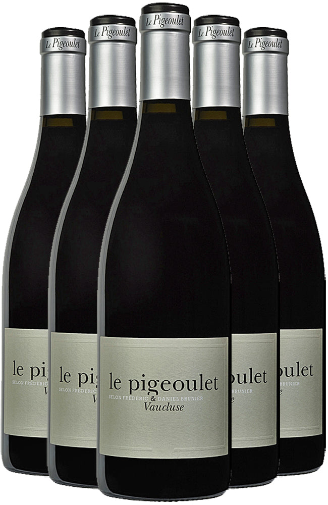 Brunier Le Pigeoulet Vin de Pays du Vaucluse Rouge 6 Bottle Case