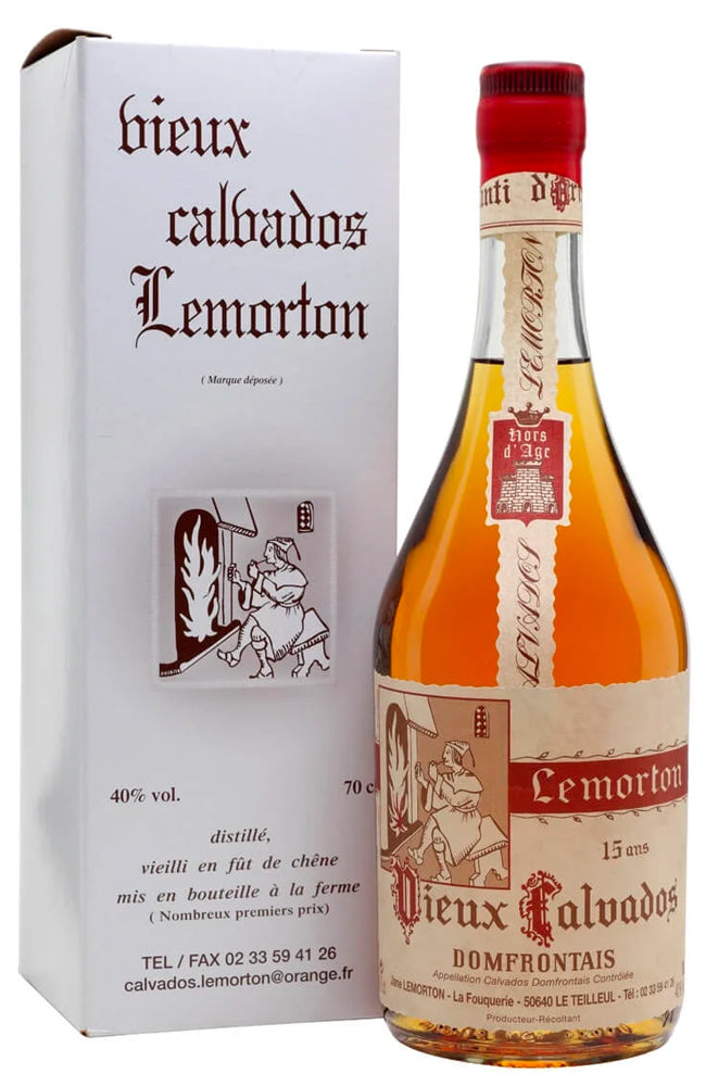 Jane Lemorton 15 Year Old Vieux Calvados Domfrontais Bottle & Gift Box