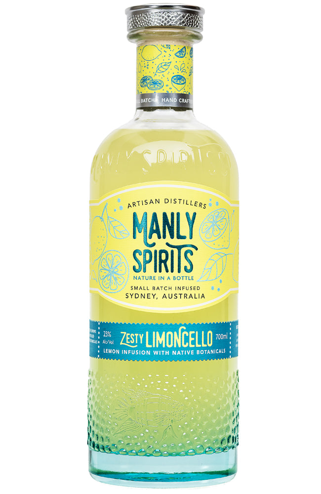 Manly Spirits Co. Zesty Limoncello Bottle
