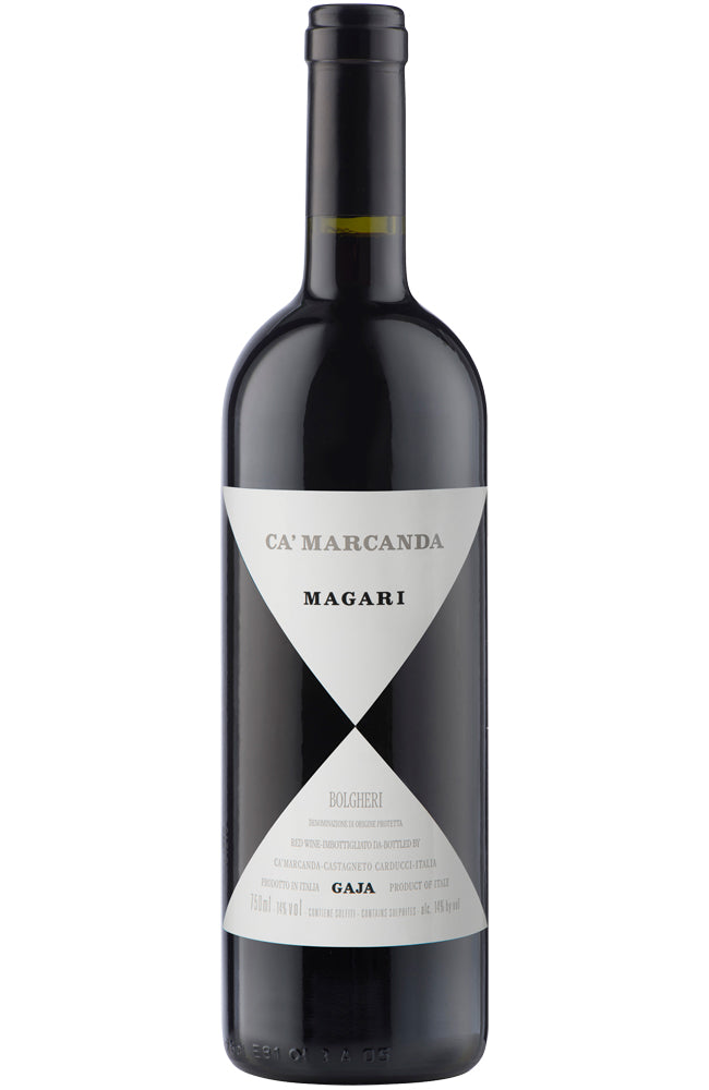 GAJA Ca' Marcanda Magari Red Wine Bottle
