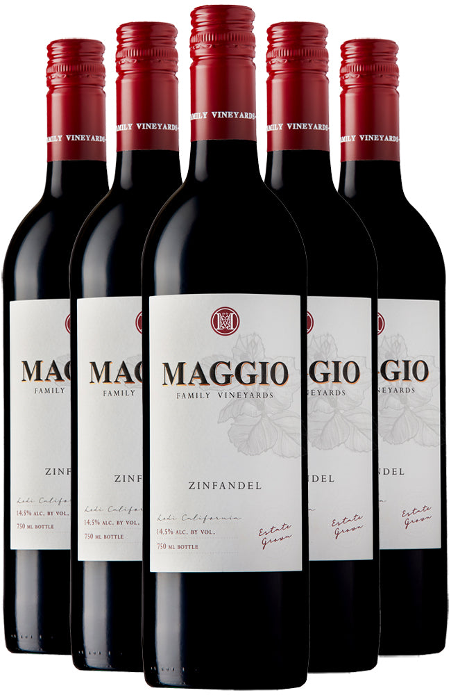 Maggio Family Vineyards Zinfandel 6 Bottle Case