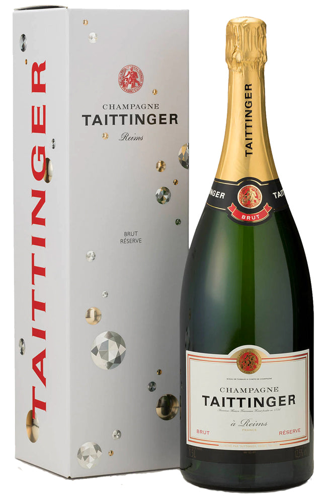 Champagne Taittinger Brut Reserve Magnum Gift Boxed (150cl)