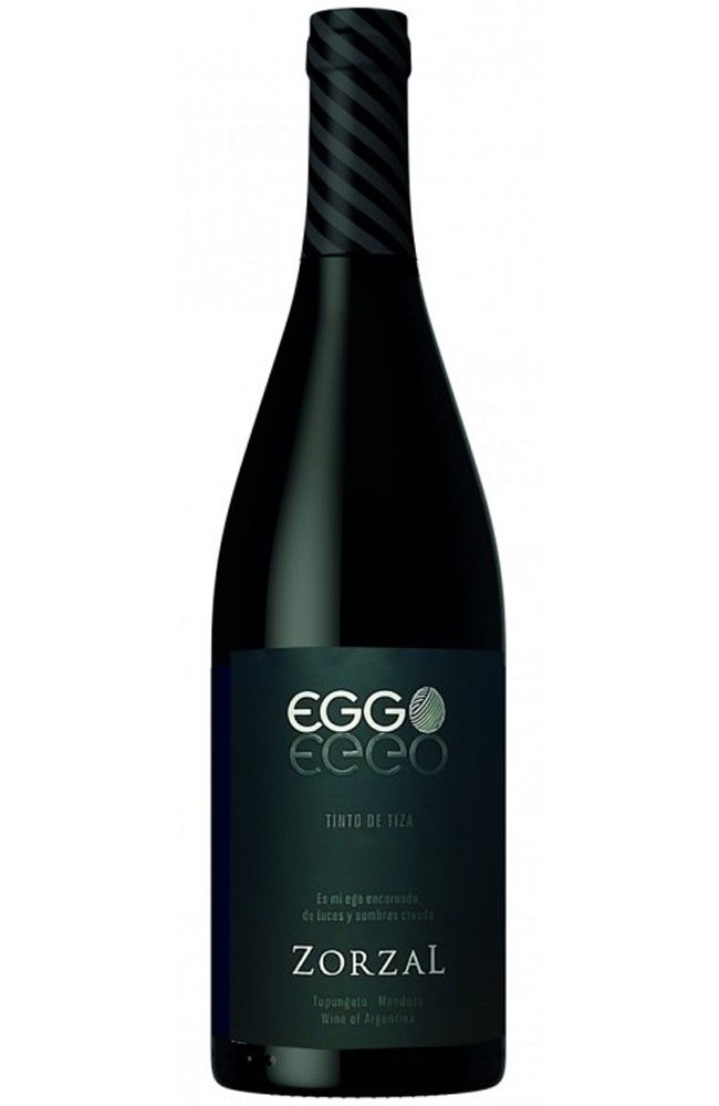 Zorzal Eggo Tinto de Tiza Malbec Red Wine Bottle