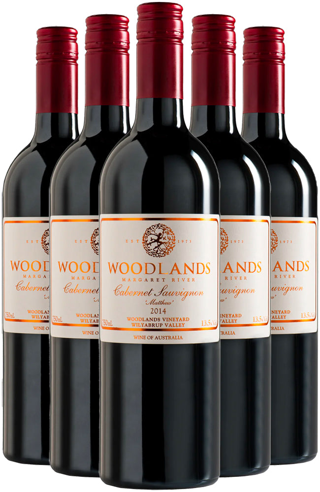 Woodlands Vineyard 'Matthew' Cabernet Sauvignon Western Australia 6 Bottle Case