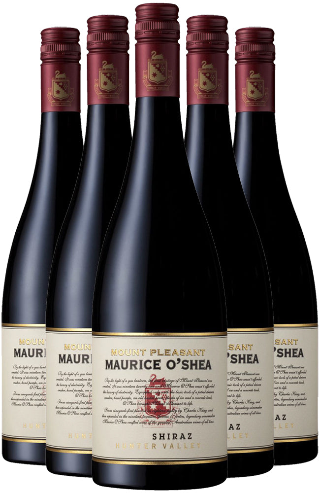 Mount Pleasant Maurice O'Shea Hunter Valley Shiraz Red Wine 6 Bottle Case