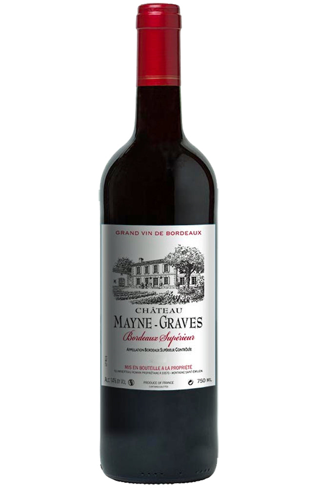 Château Mayne-Graves Bordeaux Supérieur Rouge Bottle
