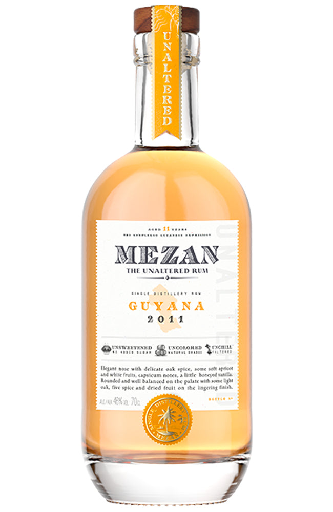 MEZAN Guyana 2011 Aged 11 Years Single Distillery Rum