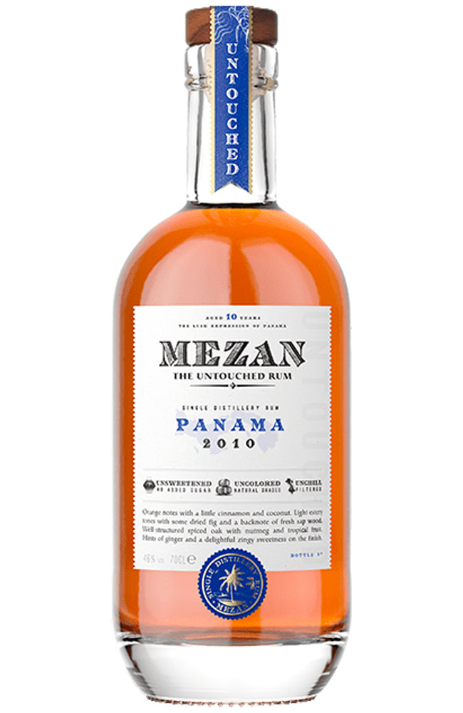 Mezan Panama 2010 Vintage Rum Bottle