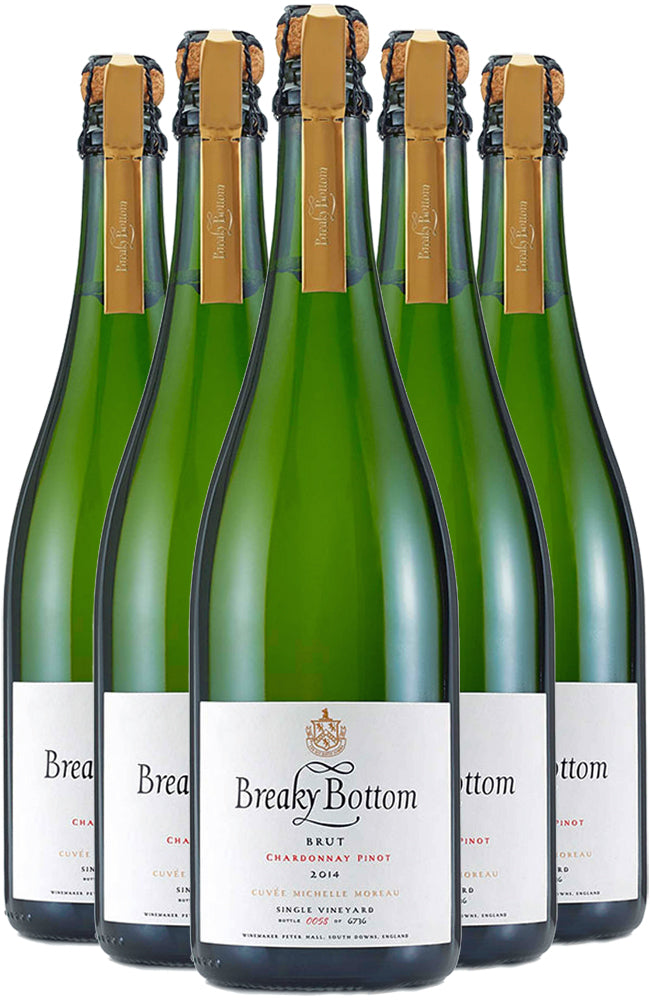 Breaky Bottom Cuvée Michelle Moreau Chardonnay Pinot 2014 6 Bottle Case