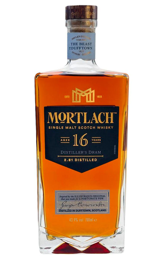Mortlach 16 Year Old Distiller's Dram Speyside Single Malt Scotch Whisky