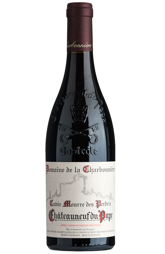 Domaine de la Charbonnière Cuvée Mourre des Perdrix Châteauneuf-du-Pape Bottle