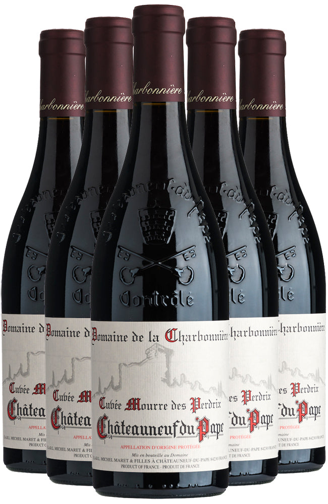 Domaine de la Charbonnière Cuvée Mourre des Perdrix Châteauneuf-du-Pape 6 Bottle Case