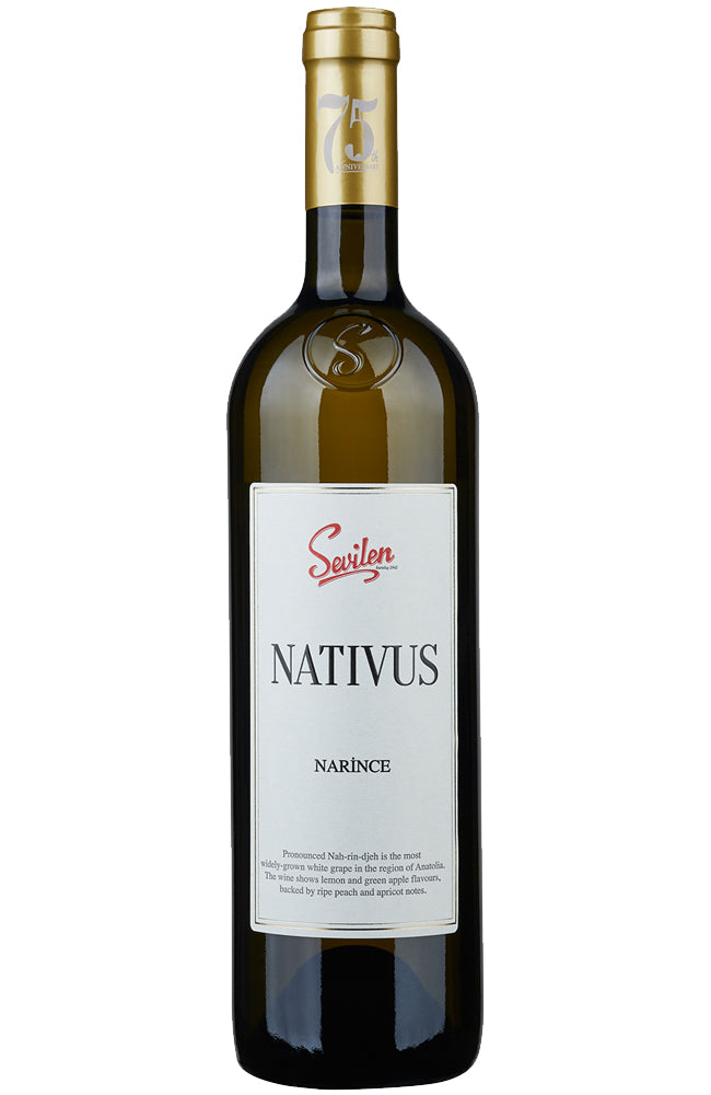 Sevilen Nativus Narince White Wine from Turkey