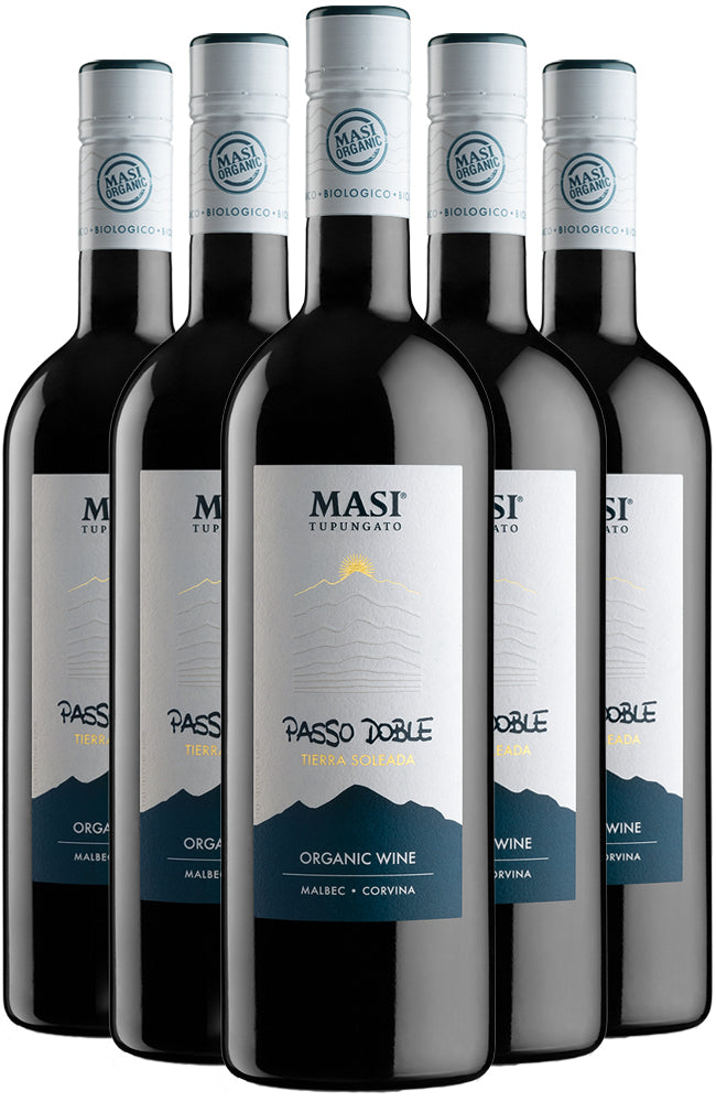 Masi Tupungato Passo Doble Organic Red Wine 6 Bottle Case