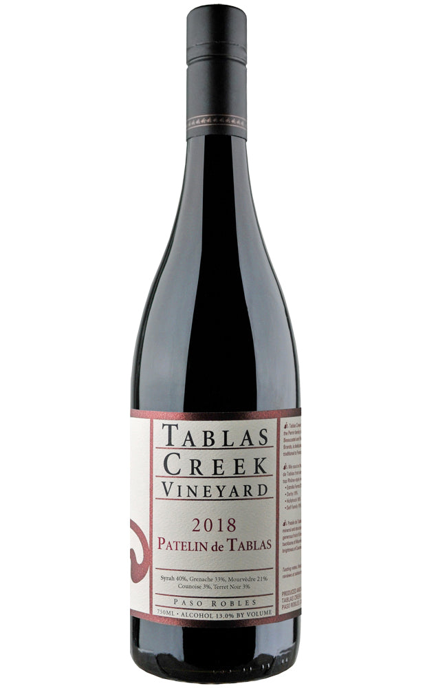 Tablas Creek Vineyard Patelin de Tablas Red Bottle