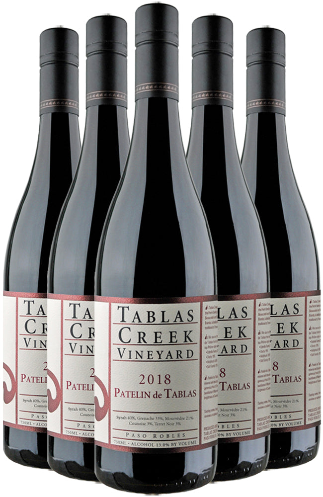 Tablas Creek Vineyard Patelin de Tablas Red 6 Bottle Case