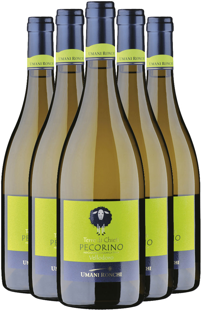 Buy Umani Ronchi Pecorino Vellodoro Italian White Wine at Hic!
