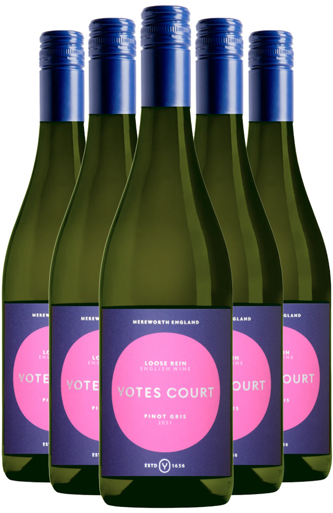 Yotes Court 'Loose Rein' Pinot Gris White Wine 6 Bottle Case