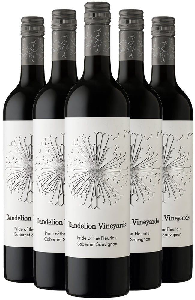 Dandelion Vineyards Pride of the Fleurieu Cabernet Sauvignon 6 Bottle Case