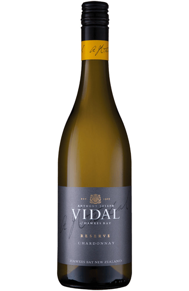 Vidal Estate Reserve Chardonnay Bottle