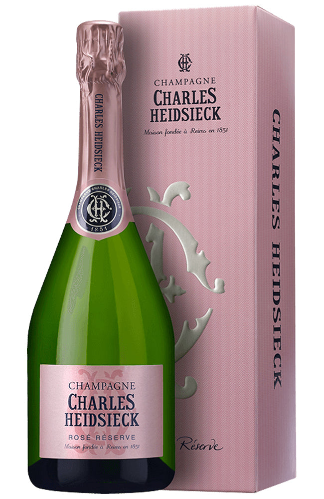 Champagne Charles Heidsieck Rosé Réserve Gift Boxed