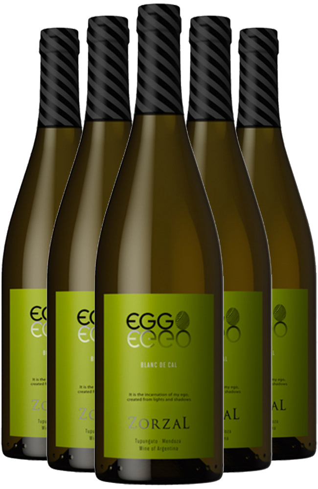 Zorzal Eggo Blanc de Cal' Sauvignon Blanc 6 Bottle Case
