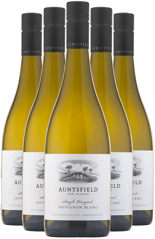 Auntsfield Estate Single Vineyard Sauvignon Blanc Discounted 6 Bottle Case