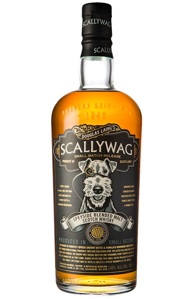 Douglas Laing's SCALLYWAG Small Batch Speyside Blended Malt Scotch Whisky