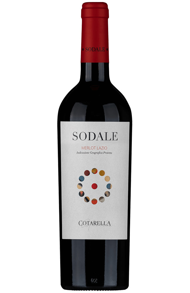 Cotarella Sodale Merlot Lazio IGP Red Wine Bottle